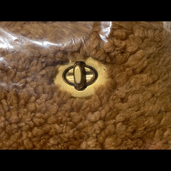 NWT Coach X Jennifer Lopez JLO Sherpa Signature Vest Small